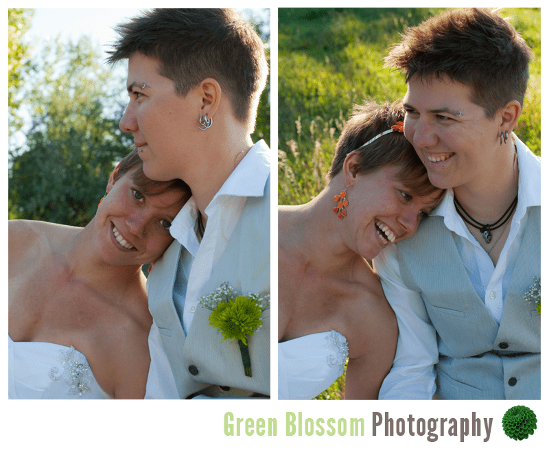 Colorado same-sex wedding photo