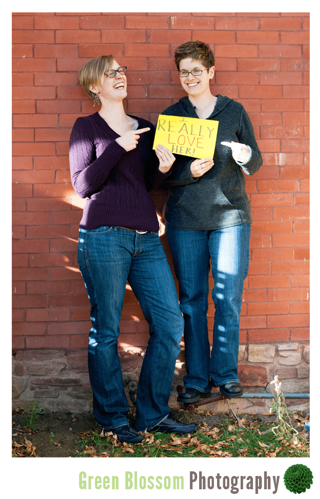 Boulder same-sex engagement Photo