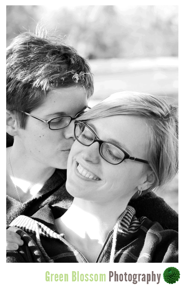 Boulder same-sex engagement photos