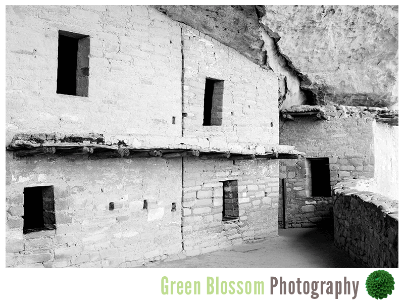 www.greenblossomphotography.com, mesa verde photo, balcony house photo