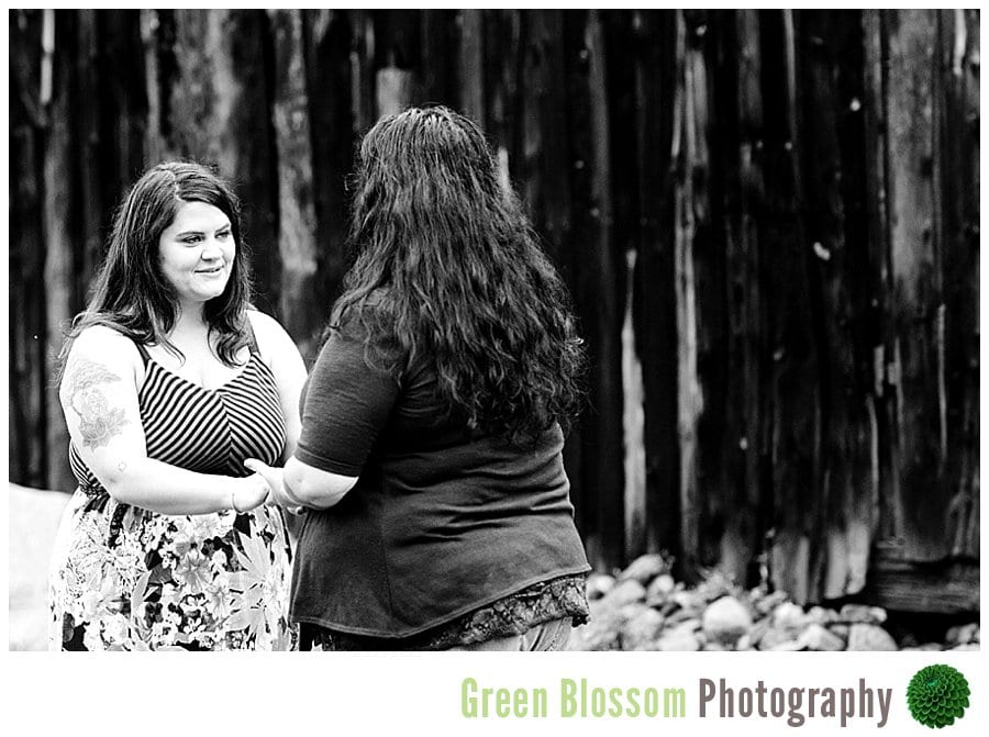 www.greenblossomphotography.com, Denver LGBT Engagement Photo, Denver Botanic Gardens Chatfield Engagement Photo, Denver gay engagement photo, Denver lesbian engagement photo, Denver same-sex engagement photo