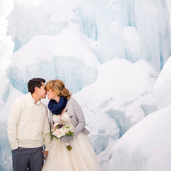 Styled Shoot – The Ice Castles Couple’s Shoot, Breckenridge