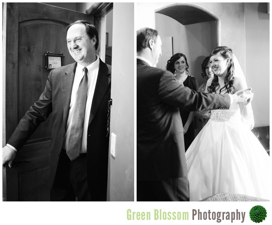 www.greenblossomphotography.com, Della Terra Wedding Photo, Colorado Winter Wedding photo