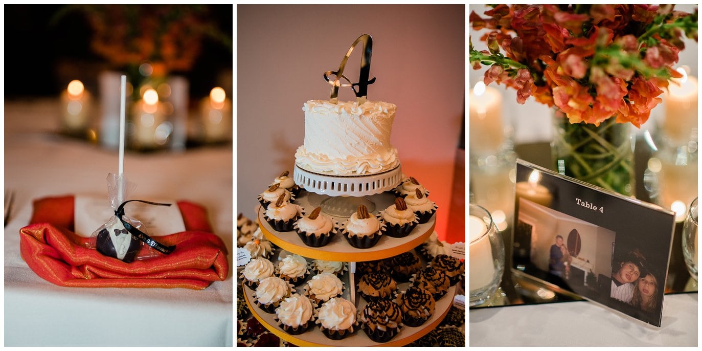 fall cupcakes and wedding treats photo