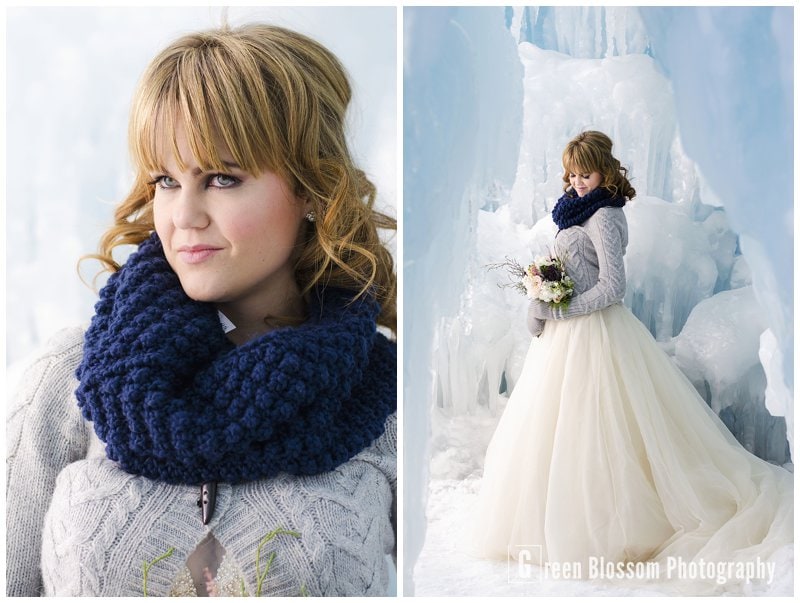www.greenblossomphotography.com, The Bridal Collection photo, Breckenridge wedding photo, Ice Castles wedding photo, MENTE hair and make-up photo, The Painted Primrose wedding flowers photo, Maggie Sottero Angelette wedding dress photo