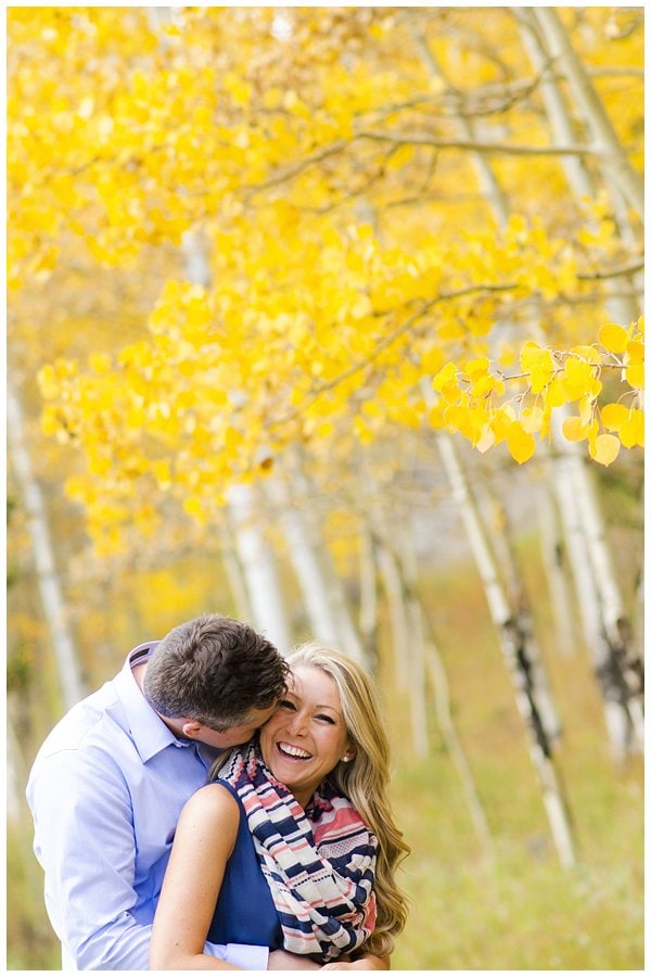 www.greenblossomphotography.com, West Chicago Creek campground engagement photo, Idaho springs engagement photo, Rocky Mountain engagement photo, Colorado fall engagement photo