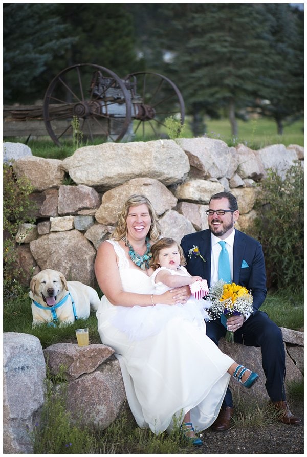 www.greenblossomphotography.com, 2nd shot with Maureen Cassidy Photography, Evergreen Memorial Barn wedding photo, Evergreen wedding photo, Rocky Mountain wedding photo