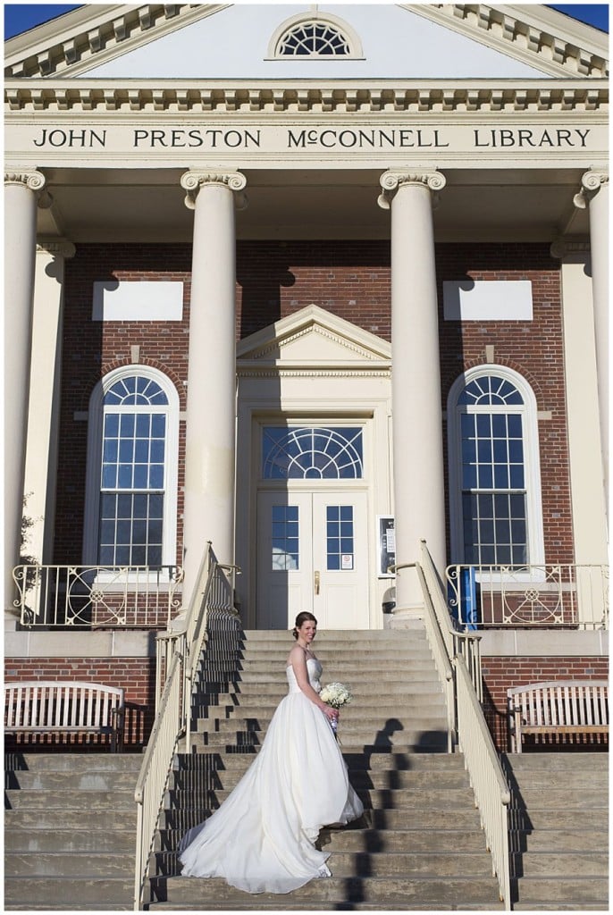 Radford University Wedding bridal portrait photos