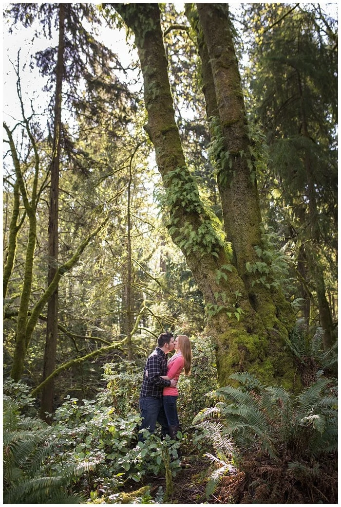 Point Defiance Engagement forest photo