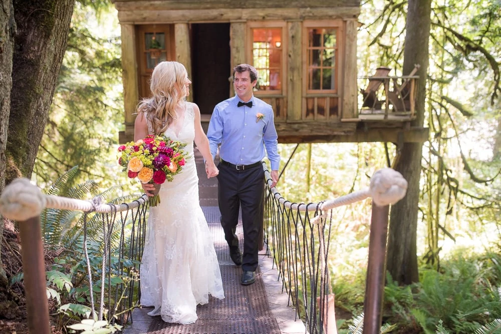 Treehouse Point Wedding | A Styled Shoot