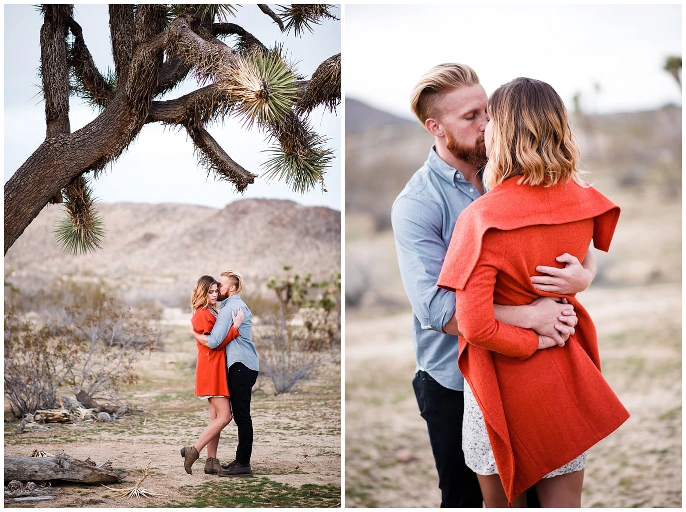 southern california engagement photo