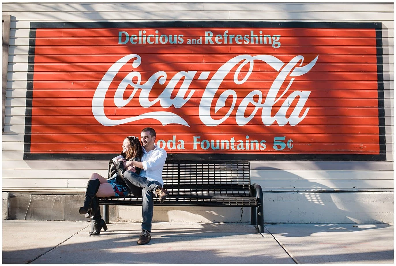 Coca Cola Engagement photo