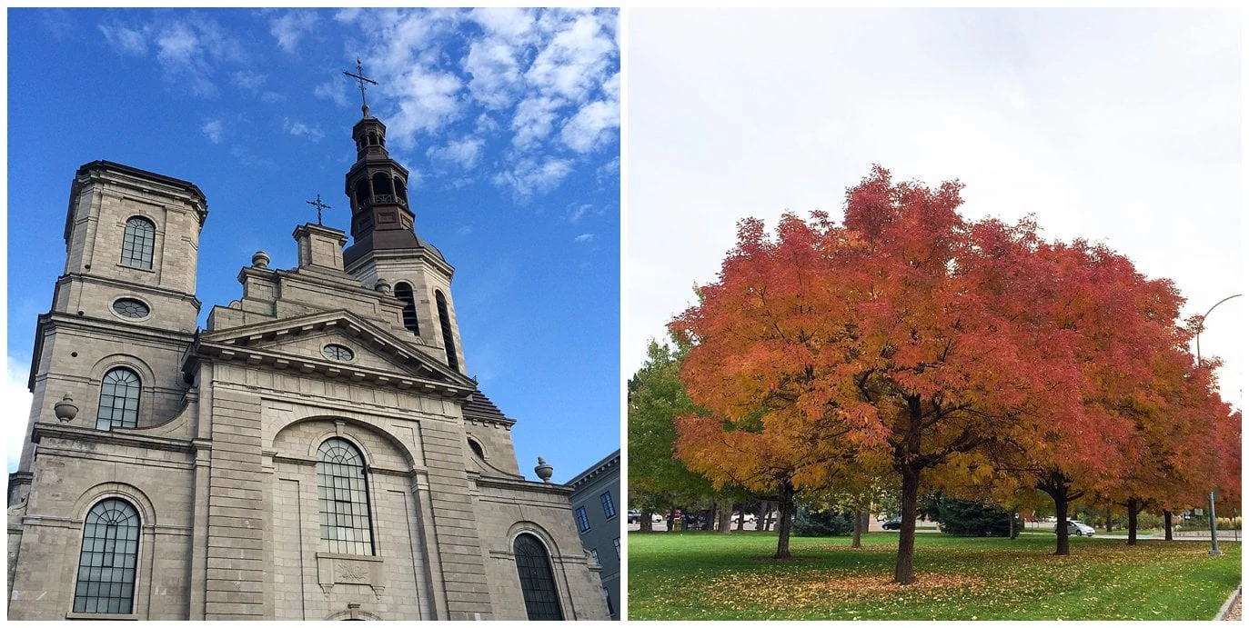 fall in quebec city