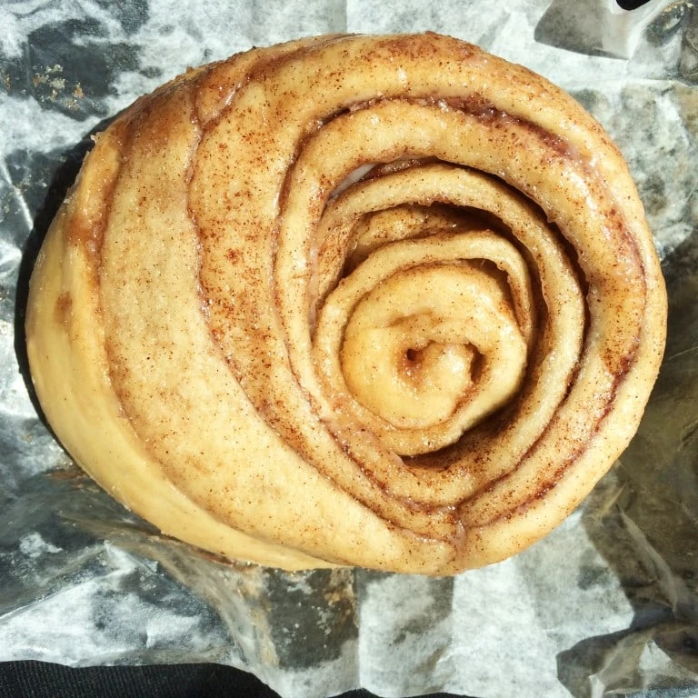 Seeds Library Cafe Cinnamon Roll Review