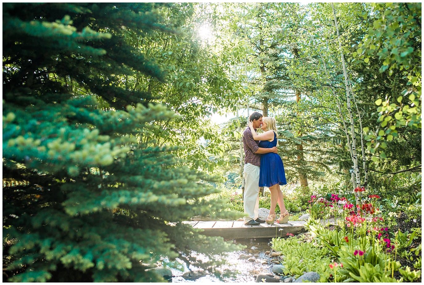 Betty Ford Alpine Garden Vail Engagement Steph And Chris