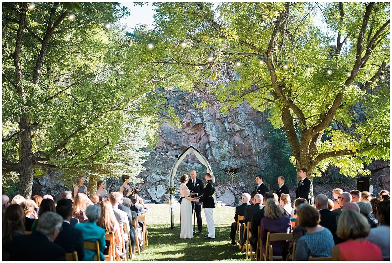 Lyons River Bend Intimate Colorado Wedding photo