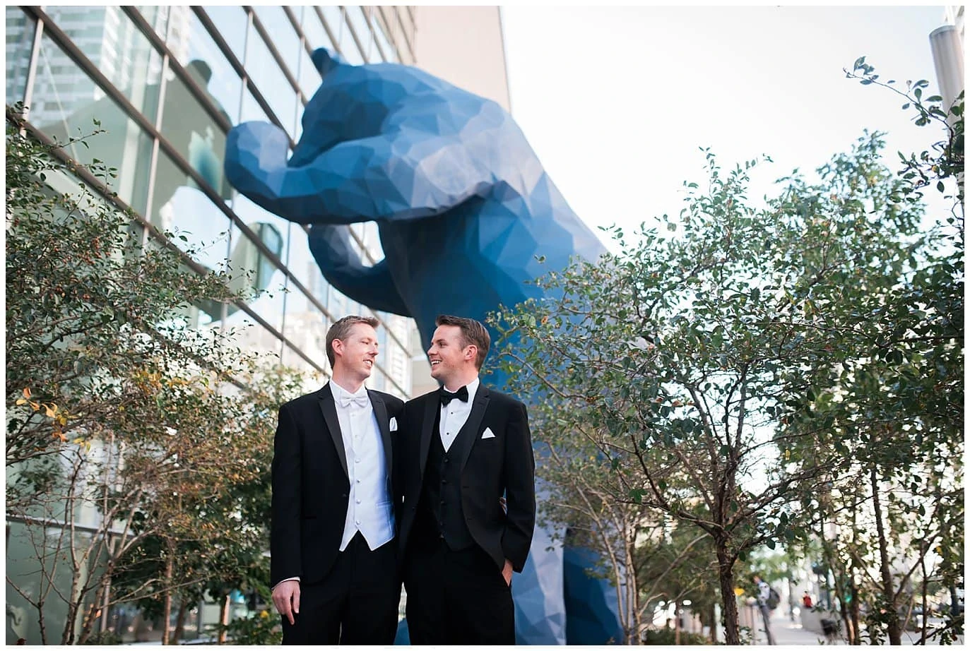 Denver Center for Performing Arts same-sex wedding photo