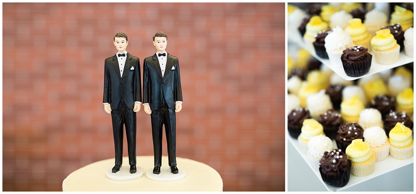 two grooms cake topper photo