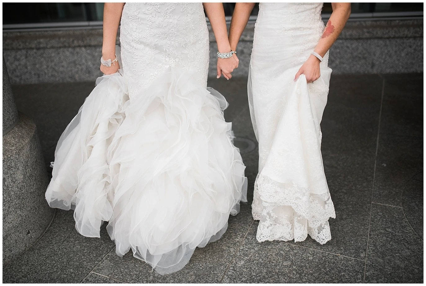 brides in wedding dresses photo