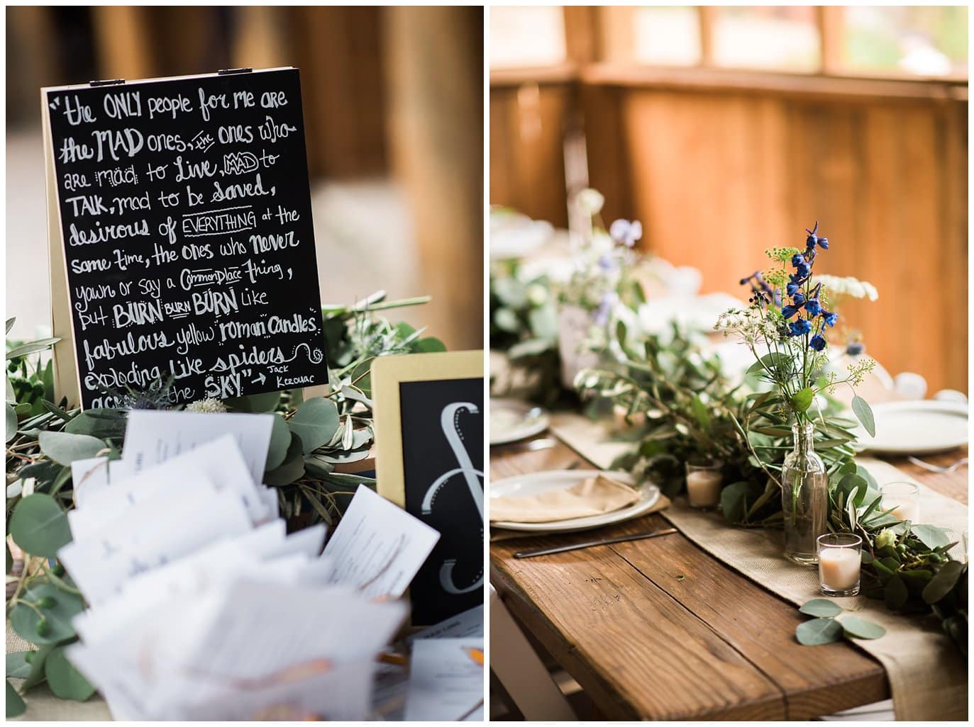 wedding mad libs guest activity at Piney River Ranch wedding by Aspen wedding photographer Jennie Crate photographer