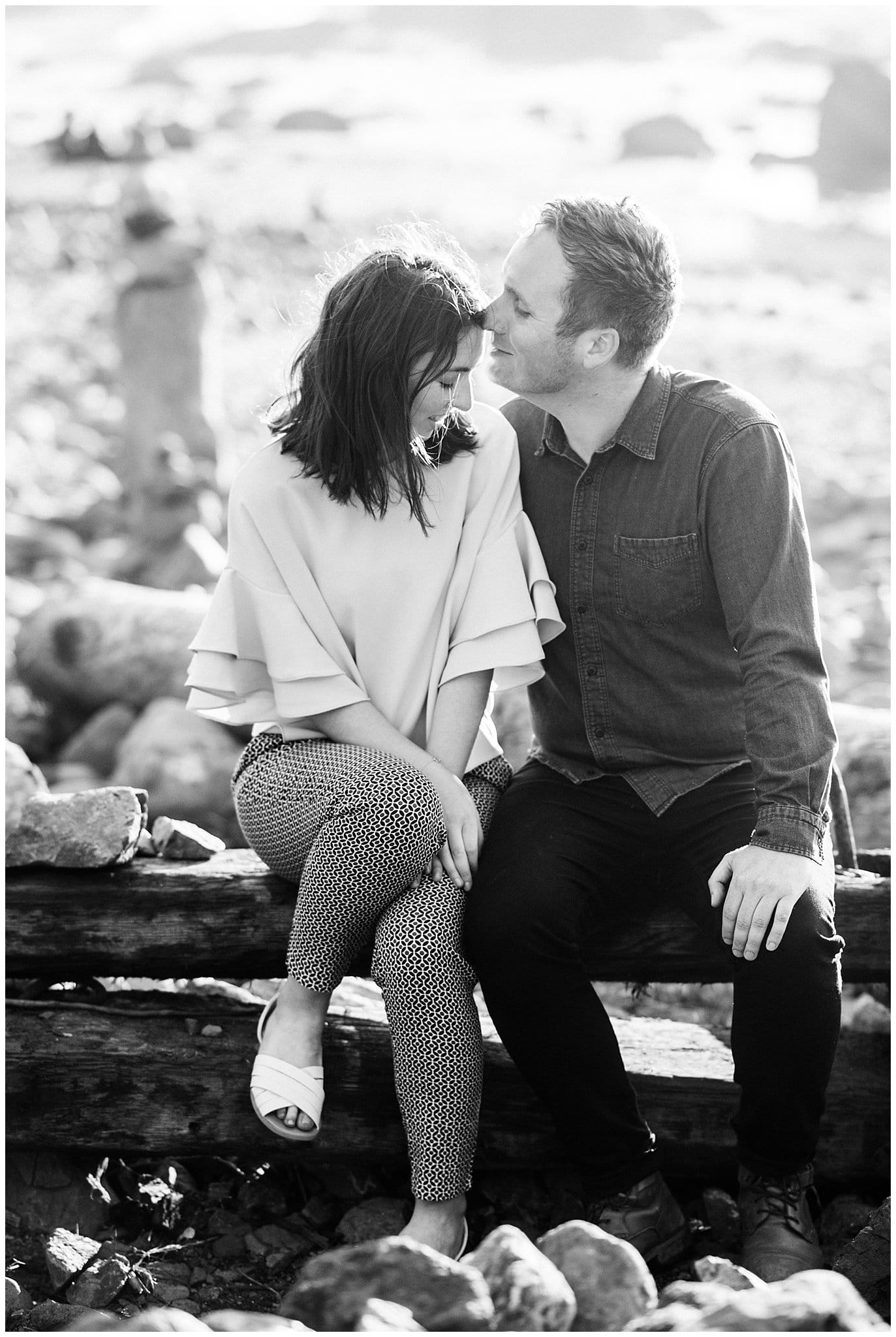 intimate San Francisco engagement session