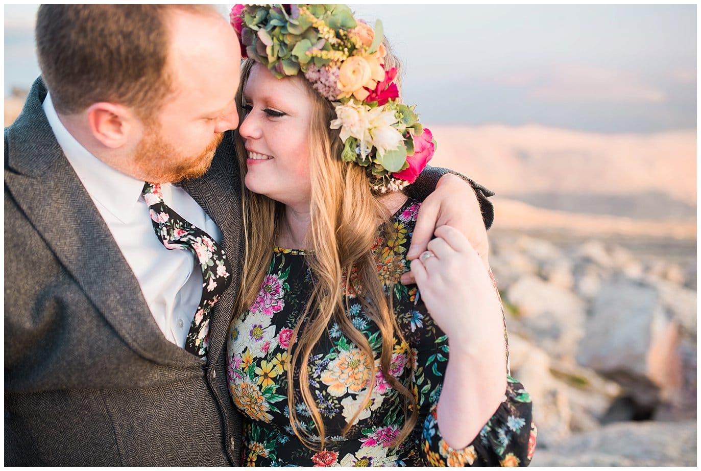 intimate Rocky Mountain elopement