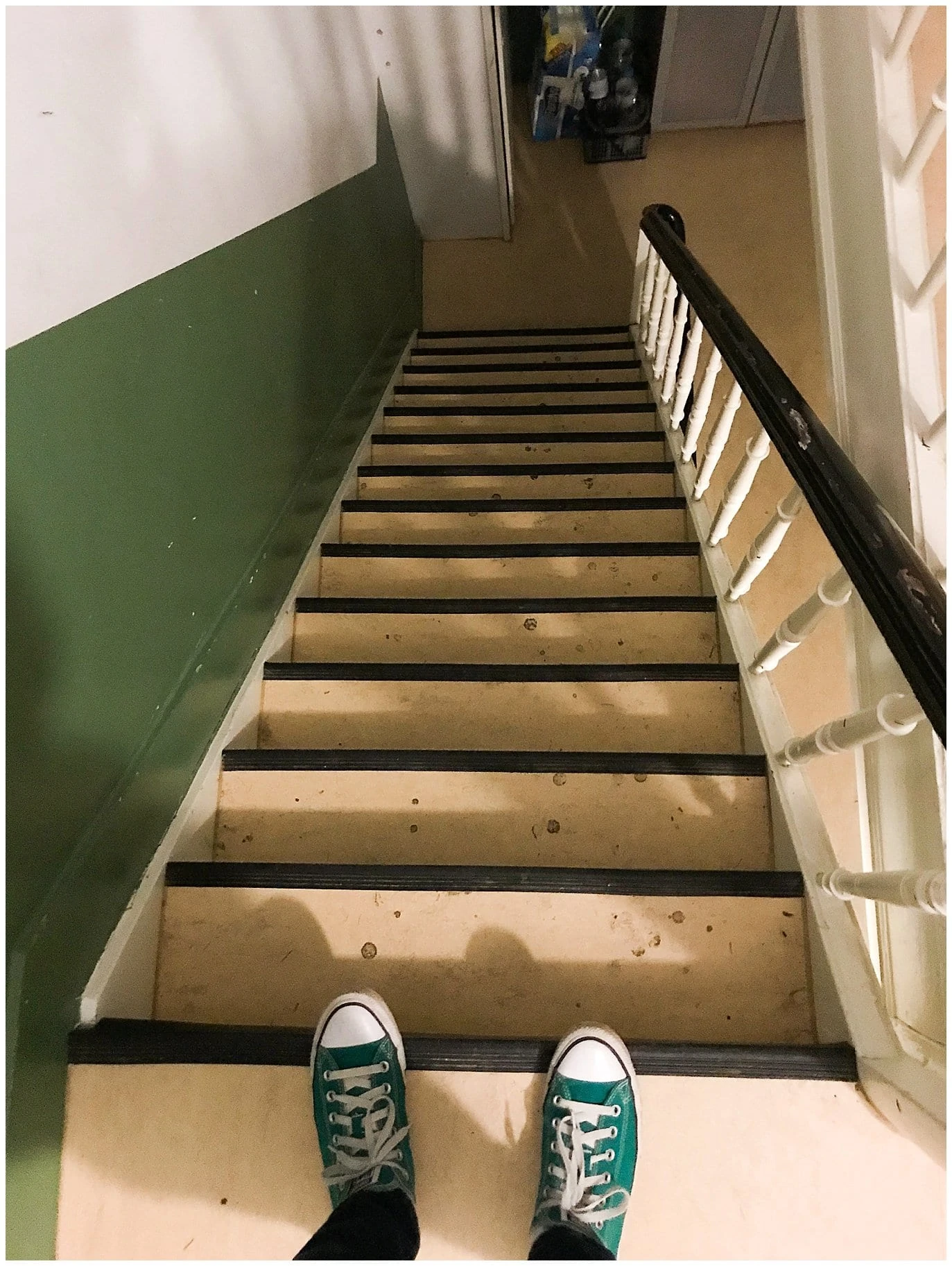 Amsterdam apartment stairs
