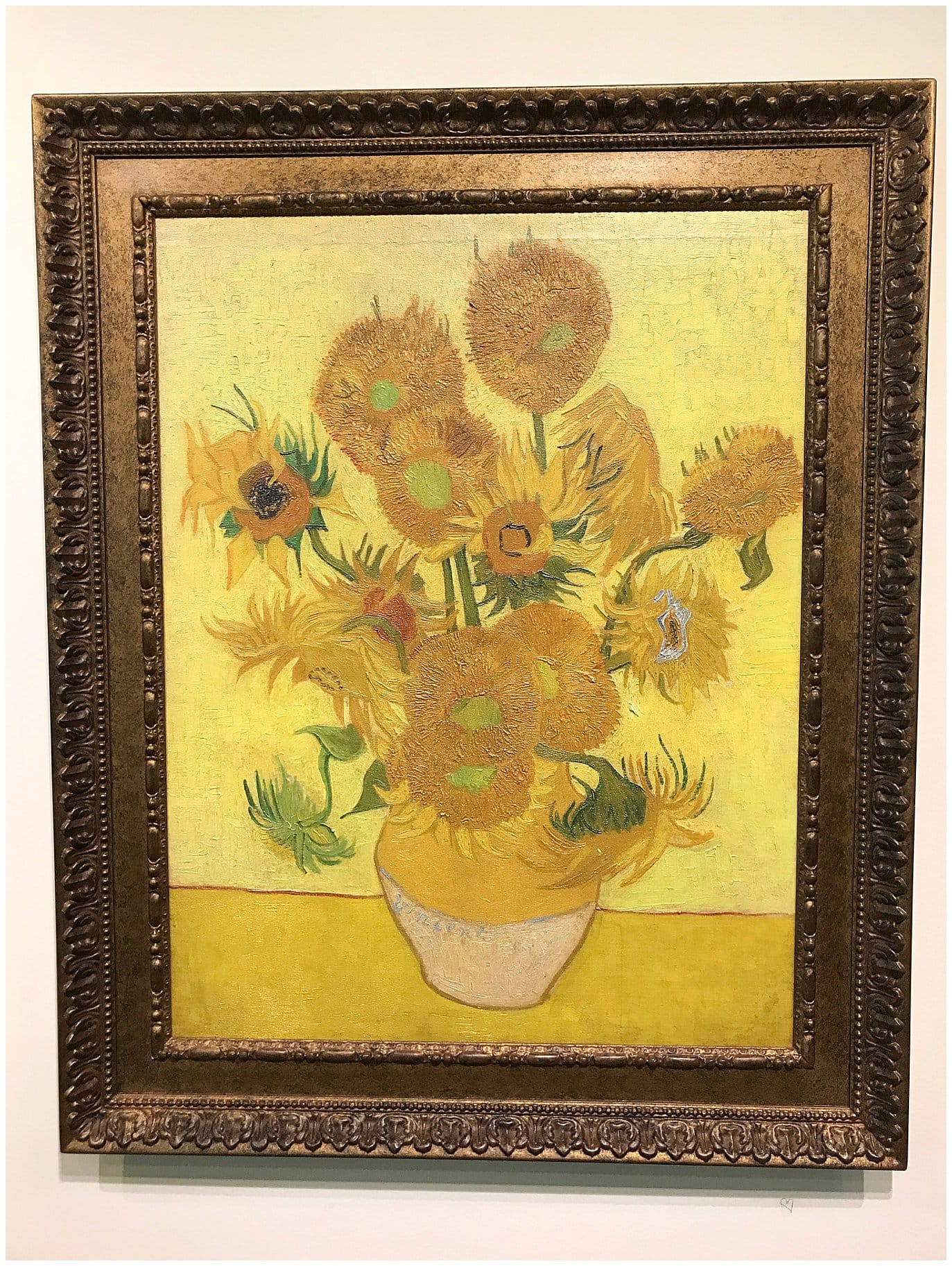 Van Gogh sunflowers photo