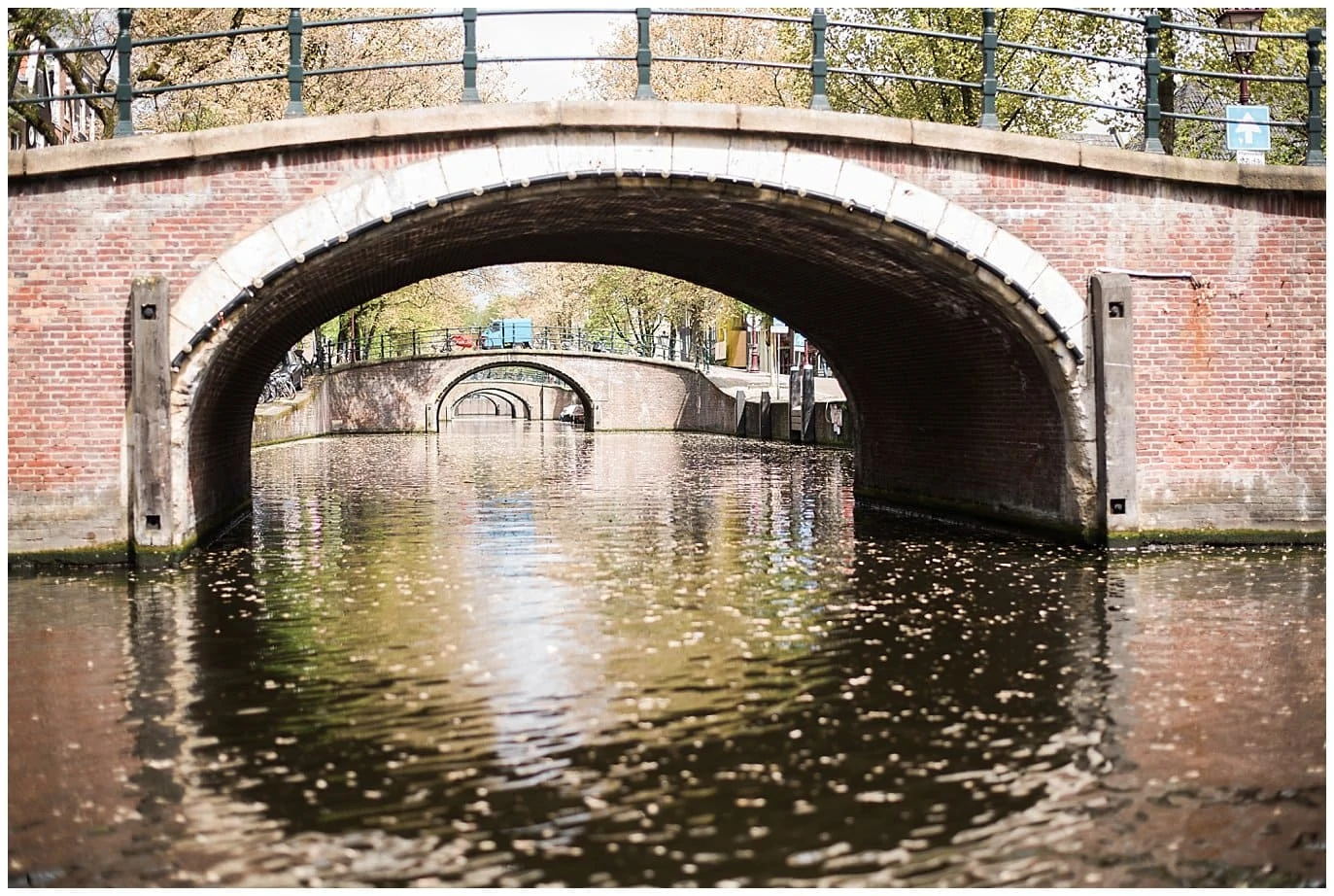 7 bridges amsterdam canals photo