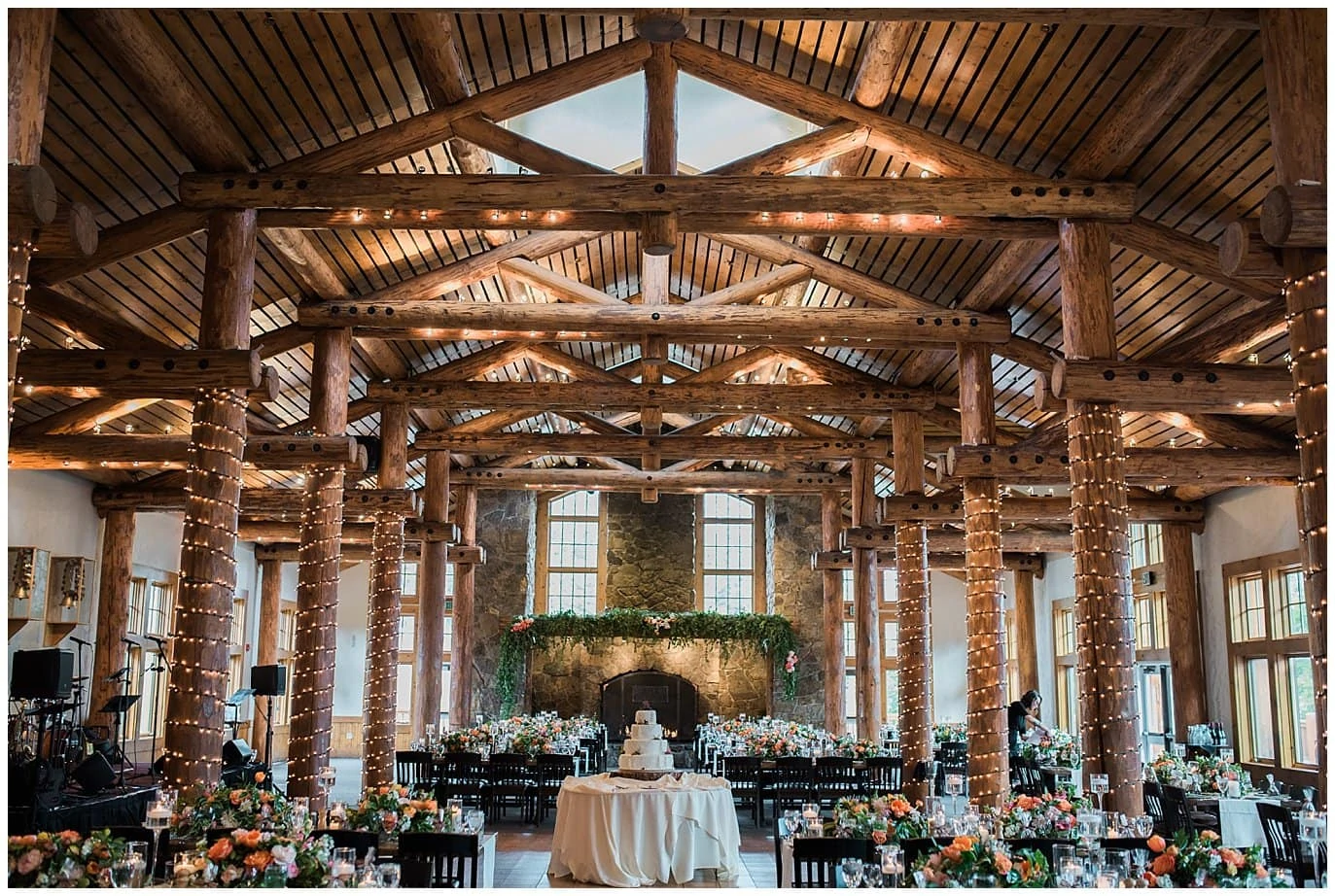 Timber Ridge Keystone Resort Wedding reception photo