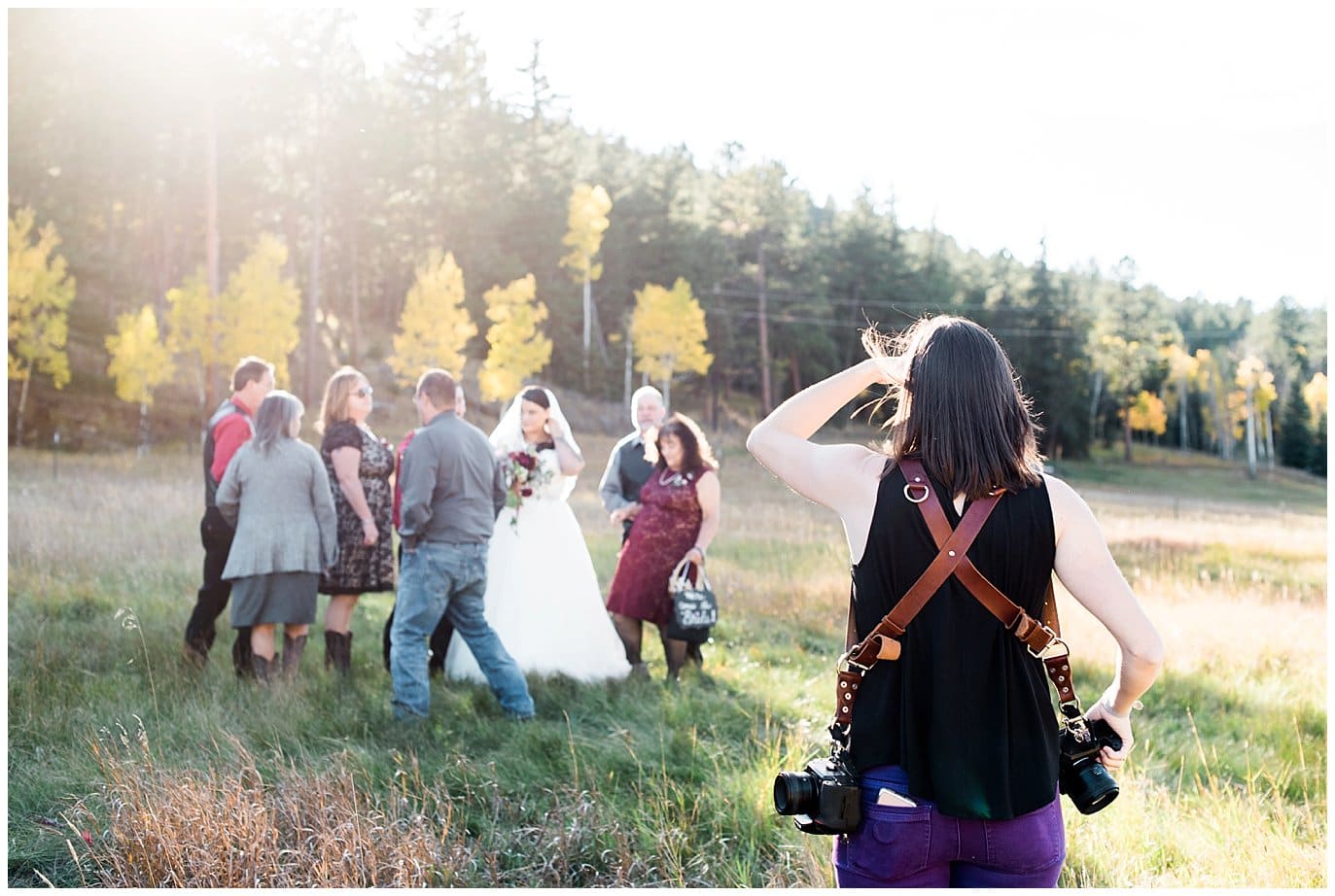 Deer Creek Valley Ranch wedding photo