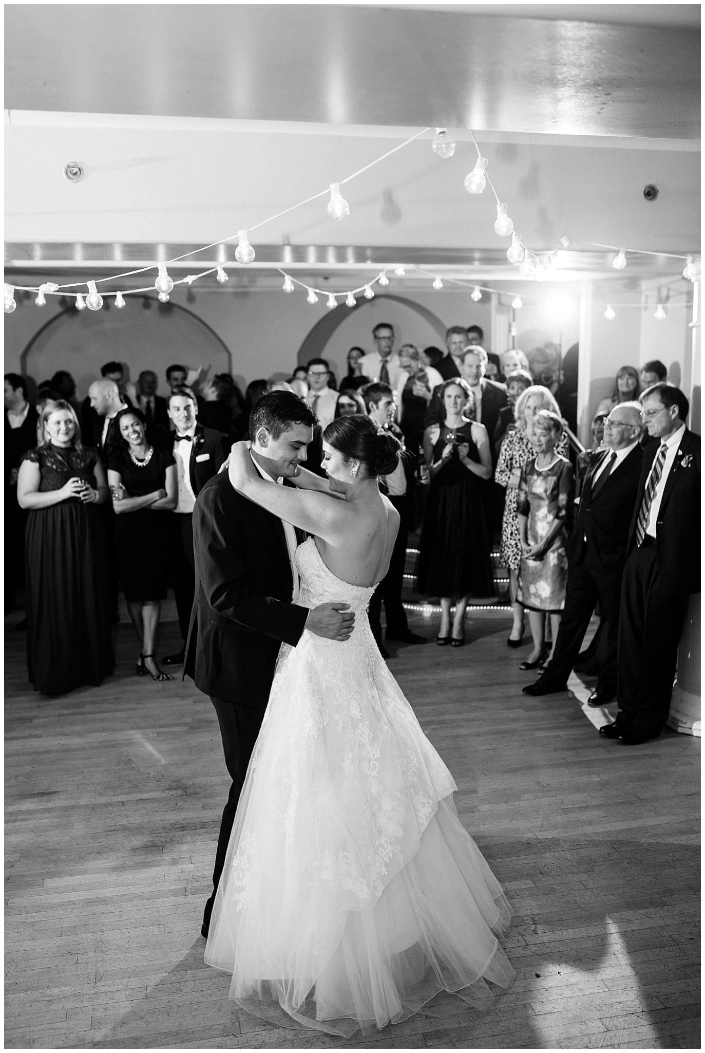 first dance denver mansion wedding photo