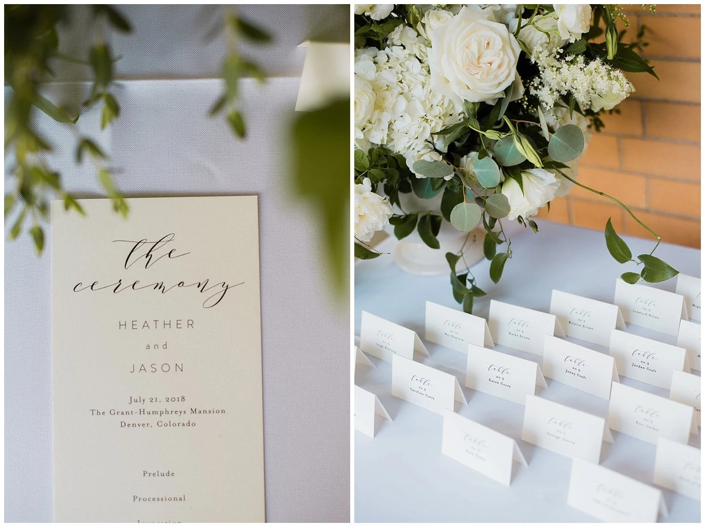 classic southern wedding details photo