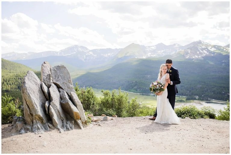 Intimate Wedding Overlooking Breckenridge Ski Slopes | Jo and Gabe