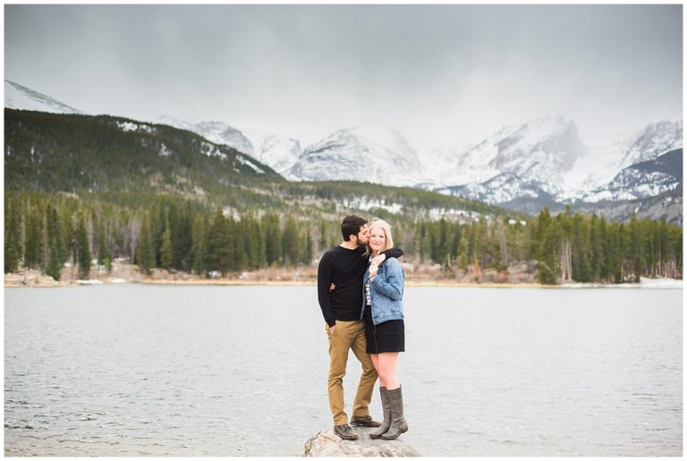 Sprague Lake Engagement | Ally and Marco
