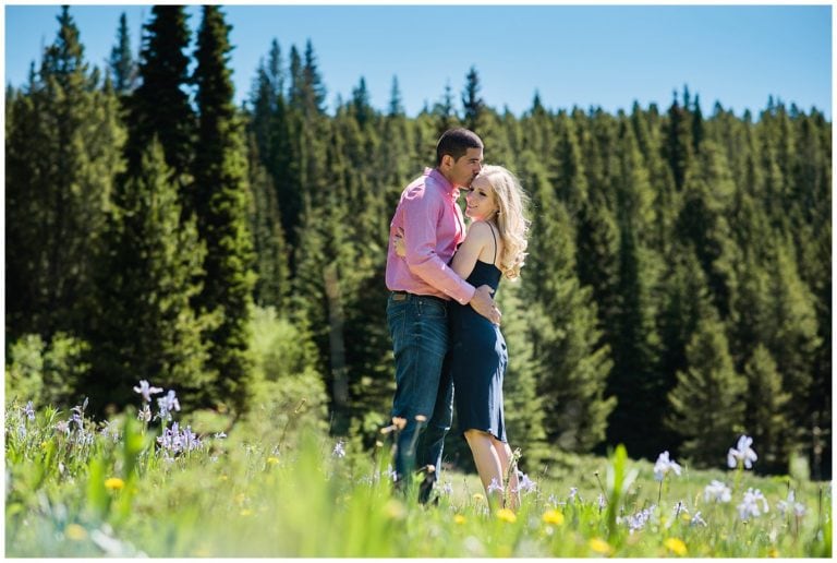 Boreas Pass Engagement Session | Gabe and Jo