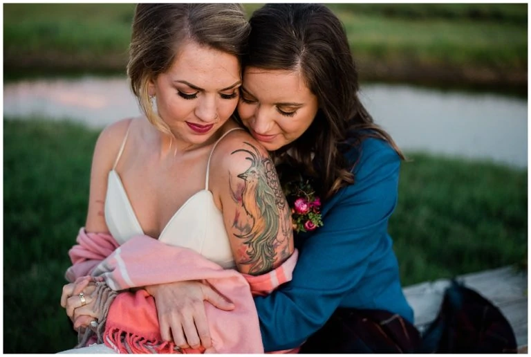 Intimate Strawberry Creek Wedding | Rebeca and Kayla