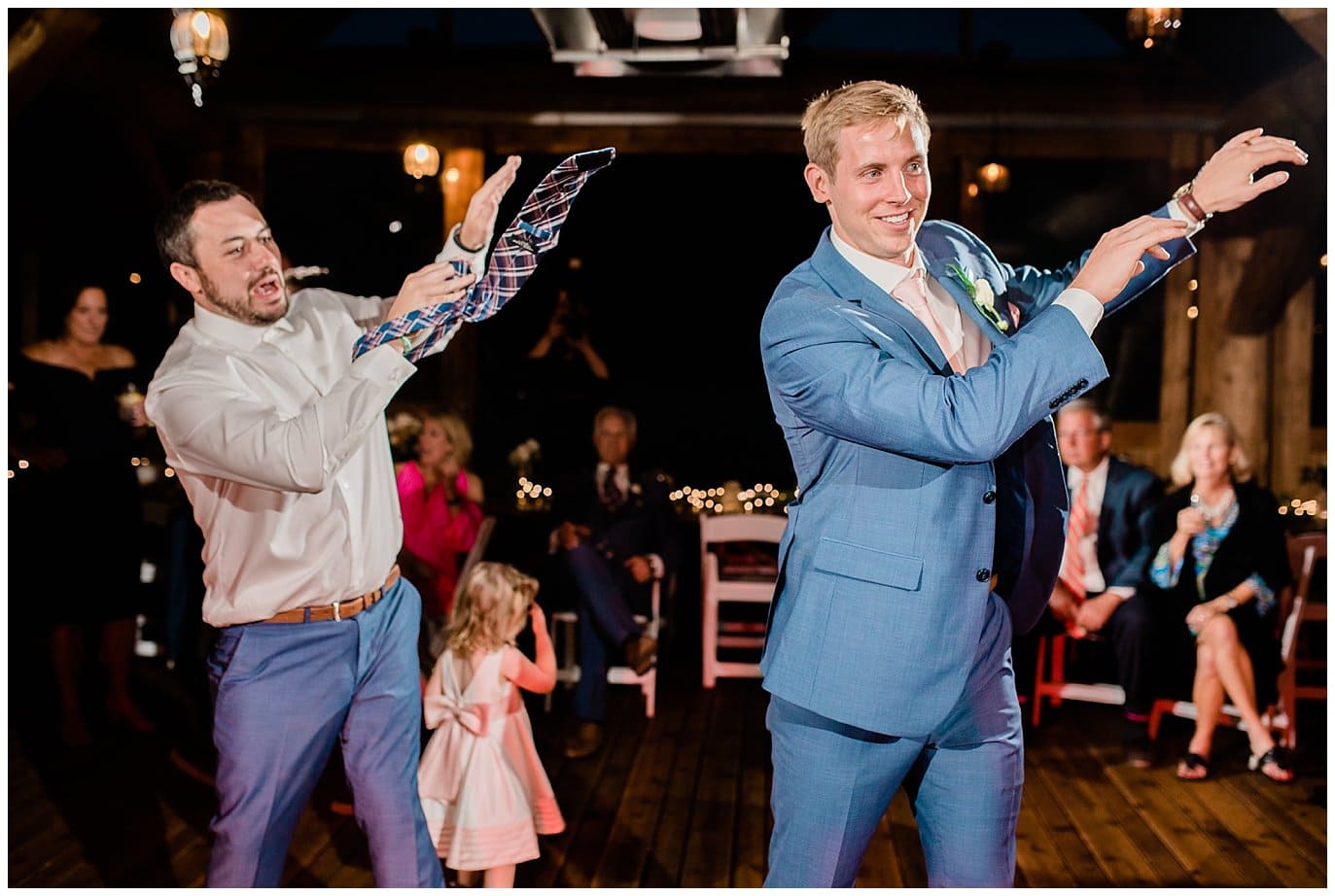 thriller dance at Piney River Ranch Summer Wedding by Vail wedding photographer Jennie Crate photographer