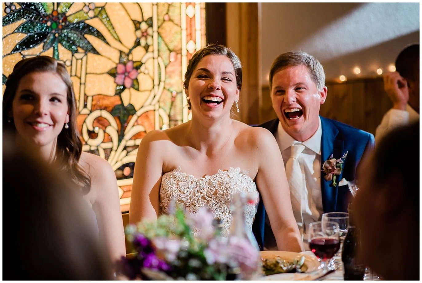 funny toasts at wedding reception photo