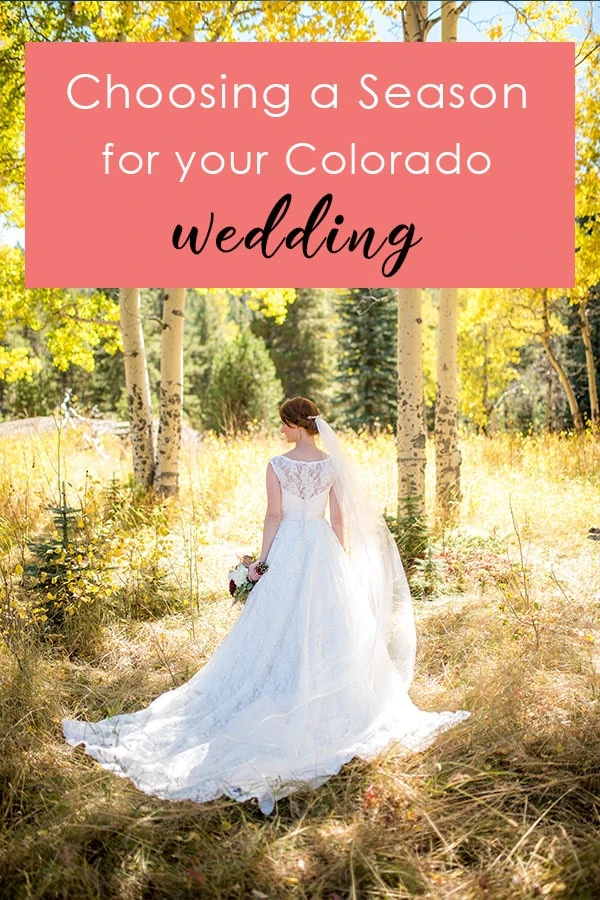 Choosing a Season for your Colorado wedding Colorado Wedding Planning Resources by Colorado Wedding photographer Jennie Crate