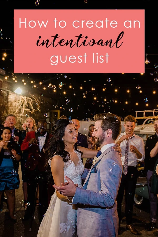 How to Create an Intentional Guest List Colorado Wedding Planning Resources by Colorado Wedding photographer Jennie Crate