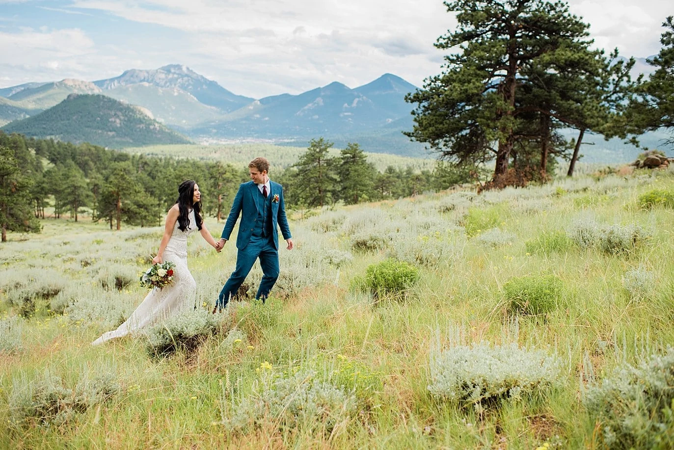 3M Curve wedding at Rocky Mountain National Park Wedding by RMNP Wedding Photographer Jennie Crate
