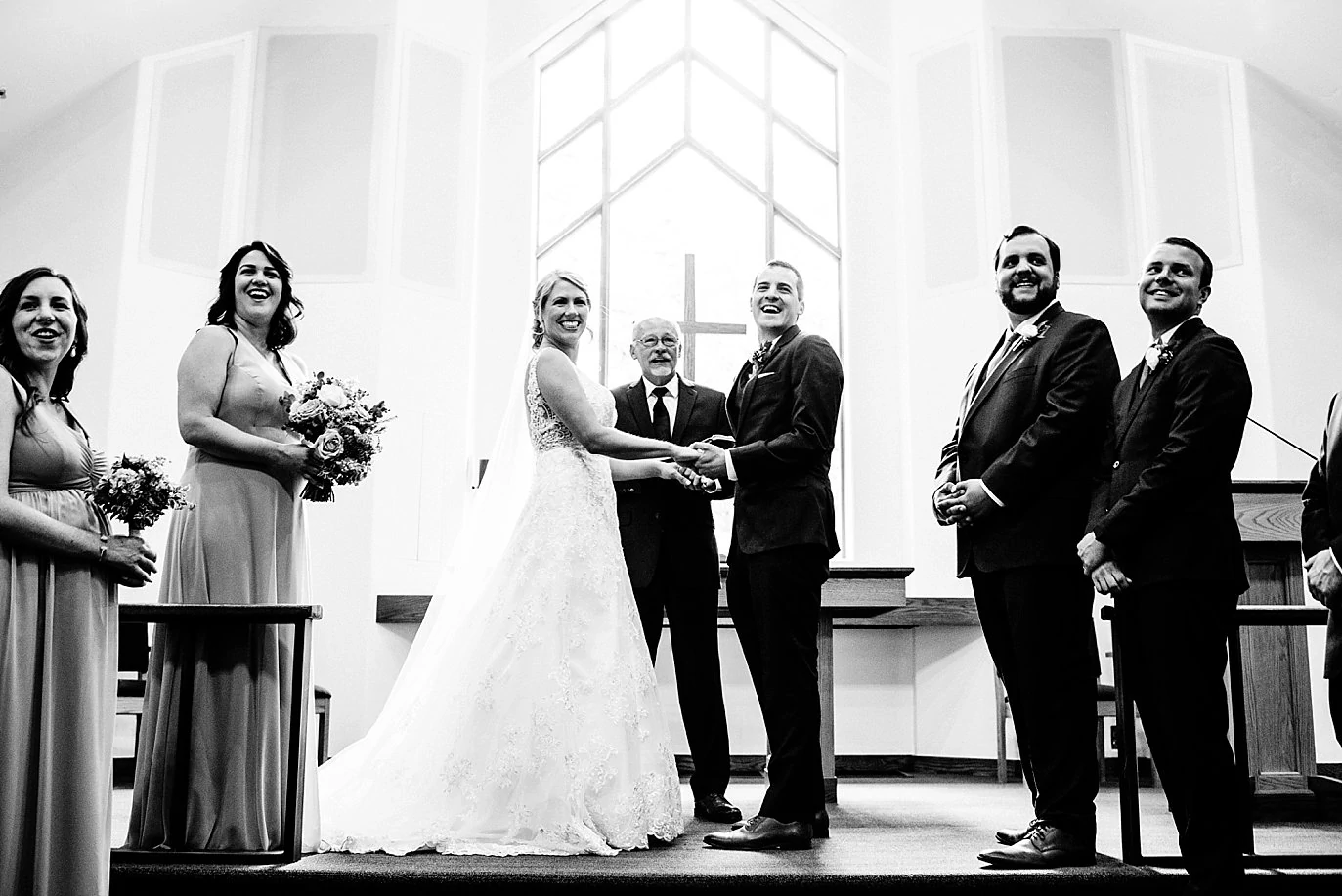 Vail Interfaith Chapel Wedding by Colorado mountain wedding photographer Jennie Crate