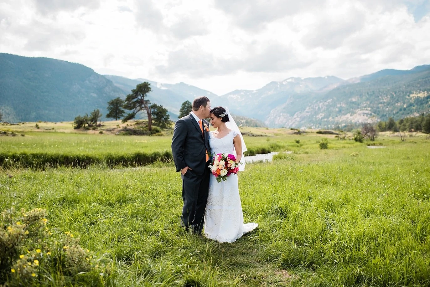 Rocky Mountain National Park Wedding by Estes Park Wedding Photographer Jennie Crate