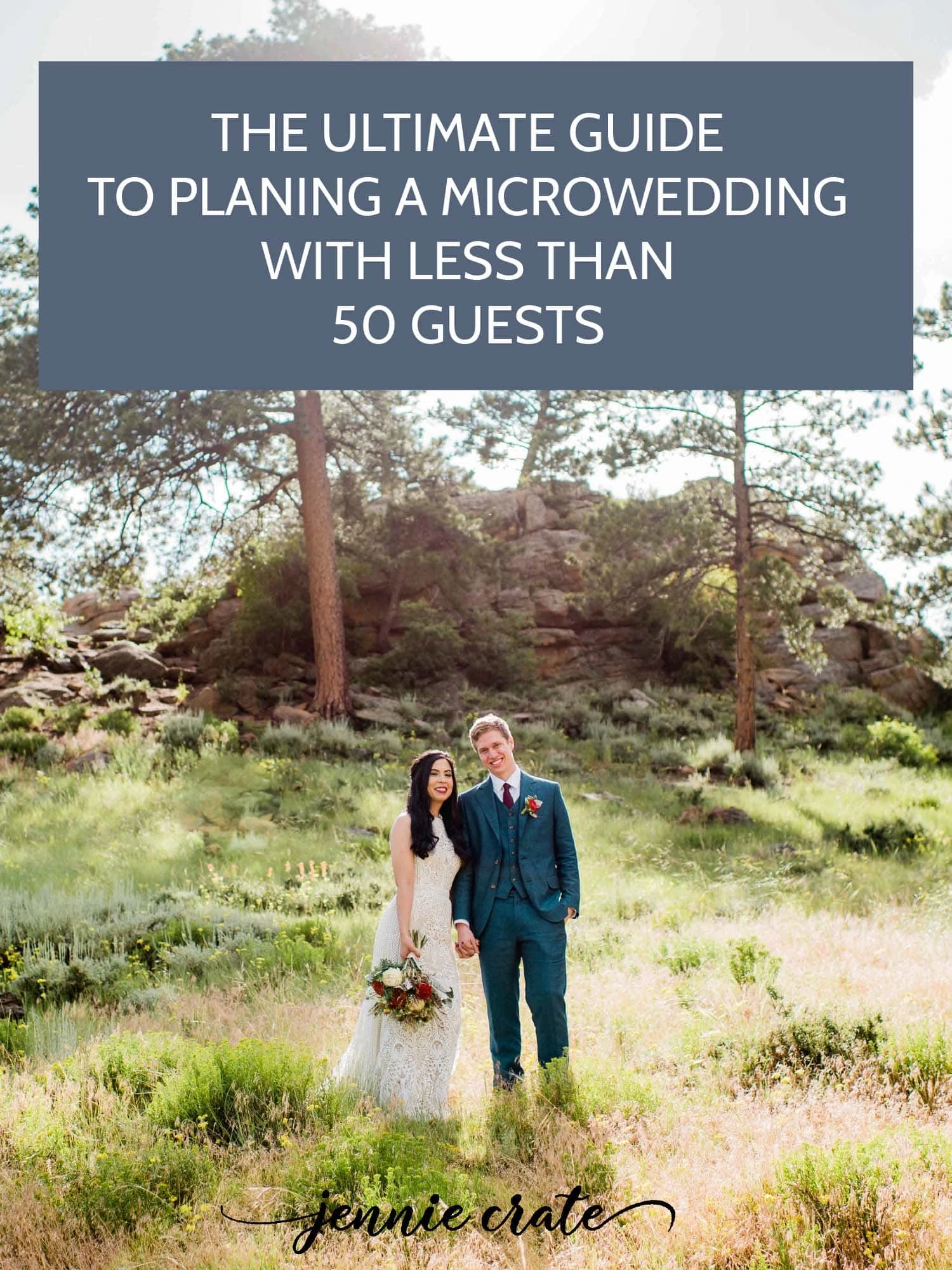 Guide to planning a Colorado Microwedding by Colorado Microwedding Photographer, Jennie Crate photogarpher