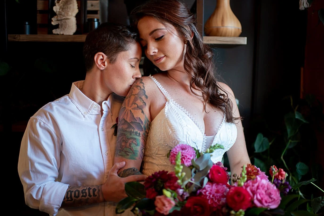 Nurture Denver Wedding with LGBTQ couple