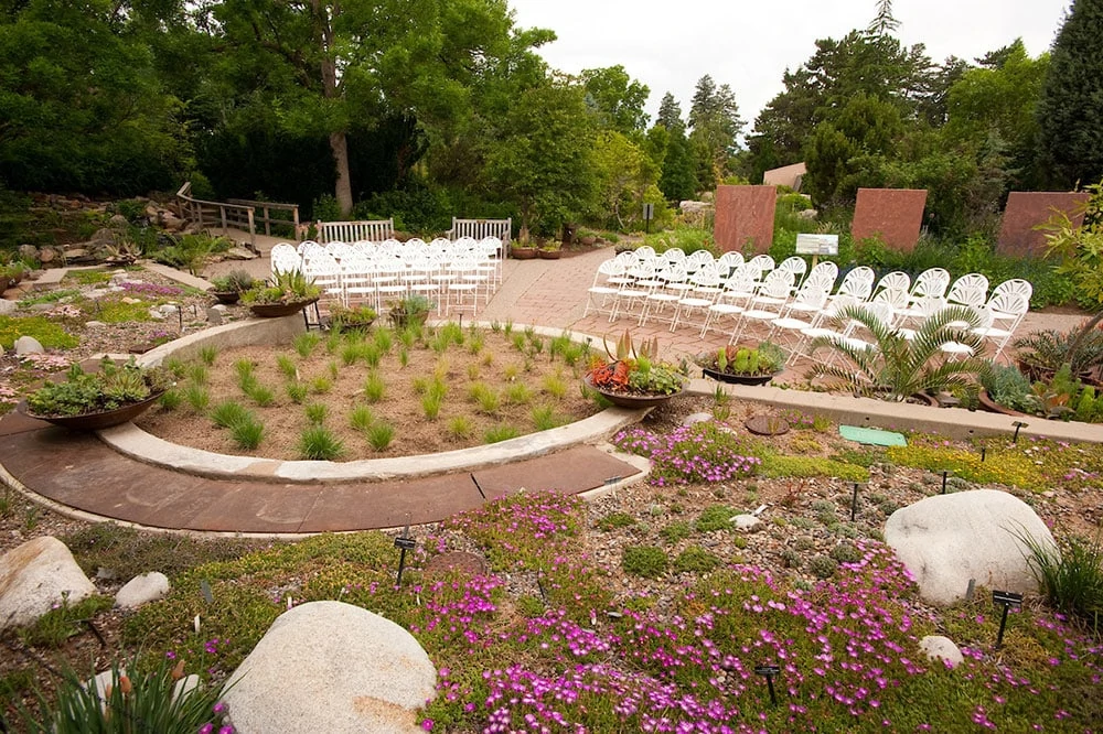 South African Plaza ceremony at the Denver Botanic Gardens
