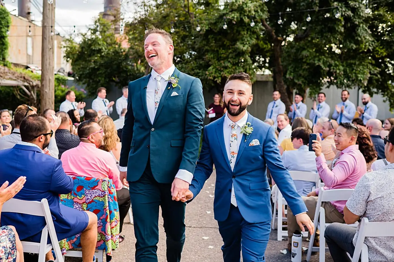 vibrant and colorful denver gay wedding at blanc denver