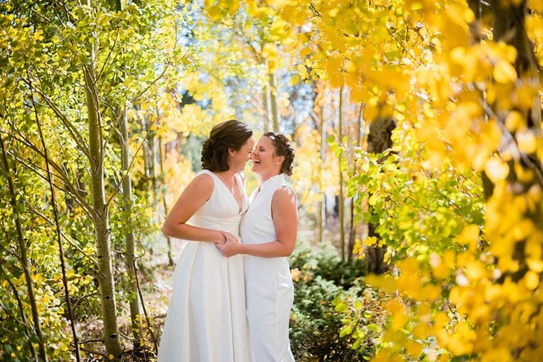 Intimate Fall Wedding in Breckenridge | Jamie and Jill