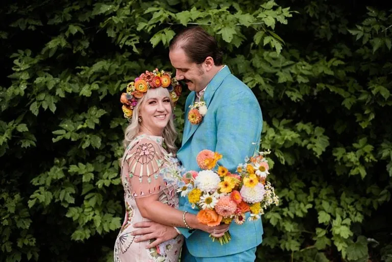 Colorful Boho Lyons Farmette Wedding | Ashley and Chris